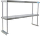 BK Resources BK-OSD-1236 Double Overshelf 12" X 36" 18 Ga. Stainless Steel