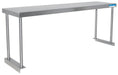 BK Resources BK-OSS-1248 Single Overshelf 12" X 48" 18 Ga. Stainless Steel