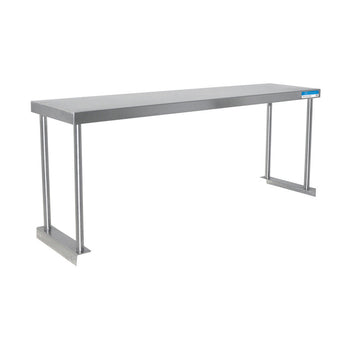 BK Resources BK-OSS-1260 Single Overshelf 12" X 60" 18 Ga. Stainless Steel