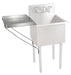 BK Resources BK8BS-DD1821 Stainless Steel Detachable Drainboard for 18X21 budget sinks