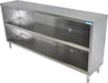 BK Resources BKDC-1536 15" X 36" 14 Gauge Type 304 Stainless Steel Dish Cabinet