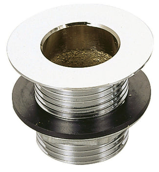 BK Resources BKDR-15CP Drain Plug, 1" NPS Drain Size, 1-7/8" Flange, 1-1/2" L, Chrome