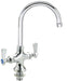 BK Resources BKF-DPF-3G-G Optiflow Faucet, Interchangeable 3" Gooseneck Spout