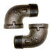 BK Resources BKG-90E100 1" 90 Degree Male To Female Fitting