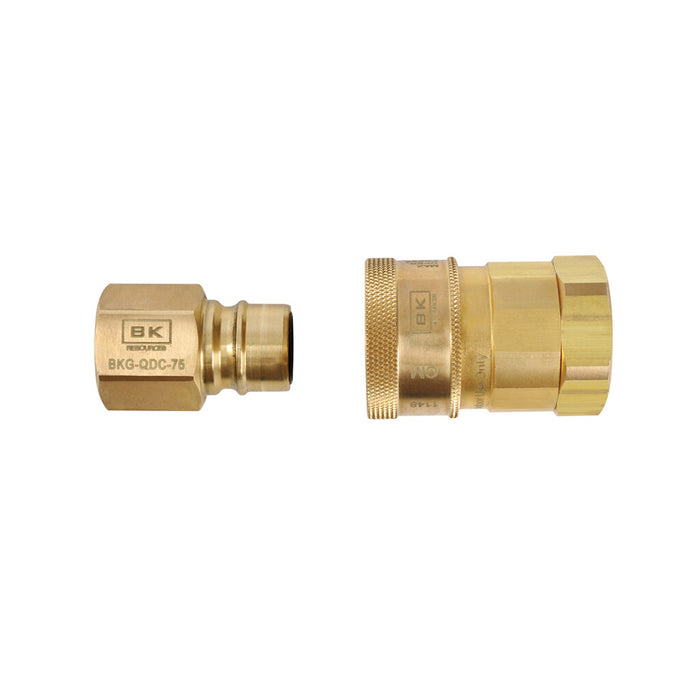 BK Resources BKG-QDC-75 3/4" Quick Disconnect Gas Fitting