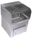 BK Resources BKHS-D-1410-SKTS Stainless Steel Hand Sink With Skirt, 2 Holes 13-3/4"x10"D