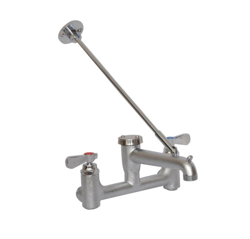BK Resources BKSF-WB3 8” O.C. Service Faucet with Vacuum Breaker