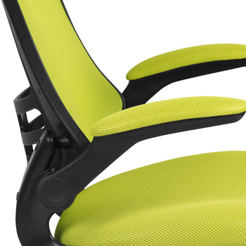 Green Mesh Mid-Back Desk Chair