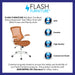 Tan Mesh Mid-Back Desk Chair