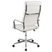 White LeatherSoft Office Chair