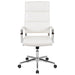 White LeatherSoft Office Chair