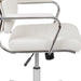 White LeatherSoft Office Chair