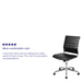 Black LeatherSoft Office Chair