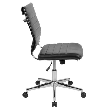 Black LeatherSoft Office Chair