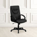 Black High Back Leather Chair