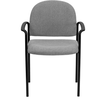 Gray Fabric Stack Chair
