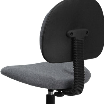 Gray Fabric Draft Chair