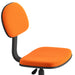 LT Orange Low Back Task Chair