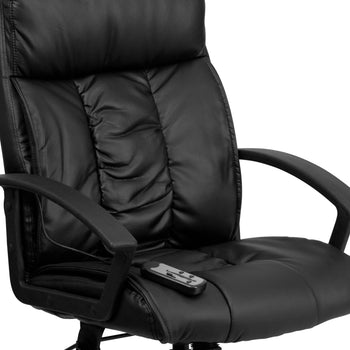 Black High Back Massage Chair