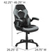 Gray/Black Racing Gaming Chair