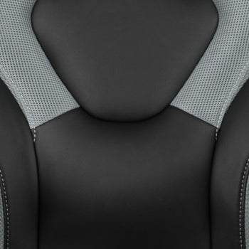 Gray/Black Racing Gaming Chair