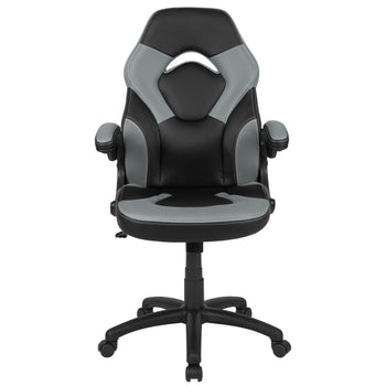 Gray/Black Racing Gaming Chair