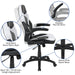 White Racing Gaming Chair