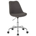 Dark Gray Fabric Task Chair