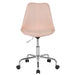 Pink Fabric Task Chair