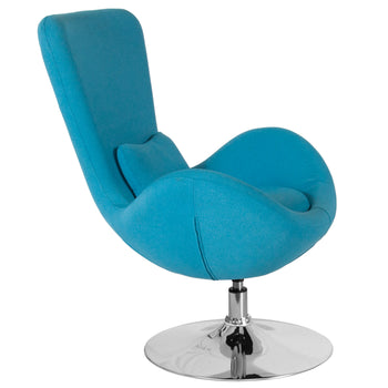 Aqua Fabric Egg Series Chair