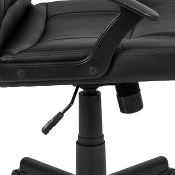 Black LeatherSoft Task Chair