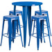 30RD Blue Metal Bar Set