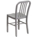 Silver Indoor-Outdoor Chair