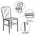 Silver Indoor-Outdoor Chair