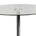 39.25RD Glass Table-29 Base