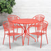 35.25RD Coral Patio Table Set