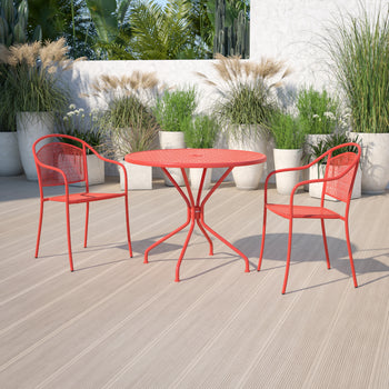 35.25RD Coral Patio Table