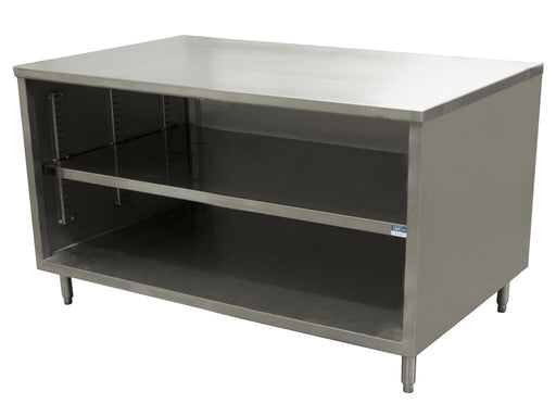 BK Resources CST-2460 24" x 60" Stainless Steel Cabinet Base Chef Table