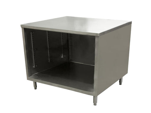 BK Resources CST-3030 30" x 30" Stainless Steel Cabinet Base Chef Table