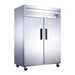 Dukers D55AR Two Door Commercial Refrigerator