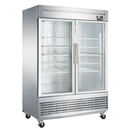 Padela PDGB-44F-ES 55 2-Section Glass-Door Merchandiser Freezer