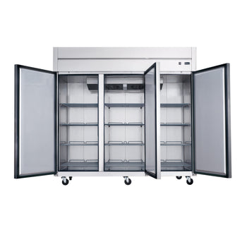 Dukers D83AF Three Door Commercial Freezer
