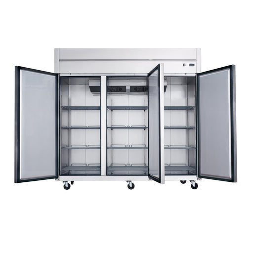 Dukers D83AR Three Door Commercial Refrigerator