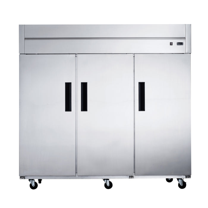 Dukers D83AR Three Door Commercial Refrigerator