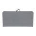 34SQ Gray Plastic Fold Table