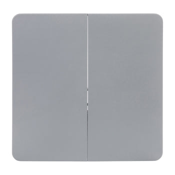 34SQ Gray Plastic Fold Table