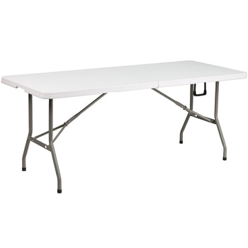30x72 White Bi-Fold Table