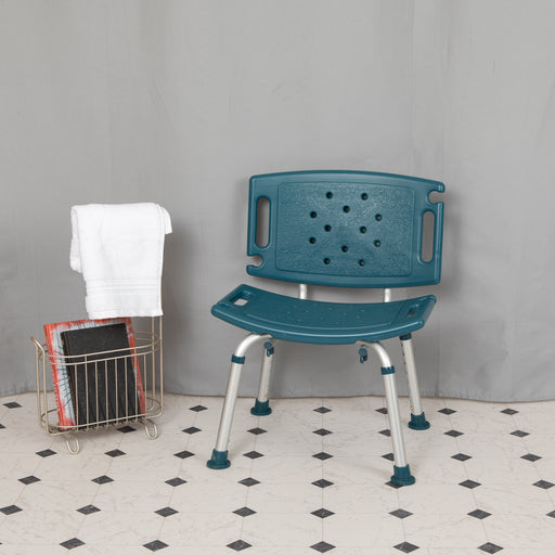 Navy Bath & Shower Chair