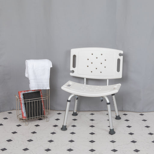 White Bath & Shower Chair