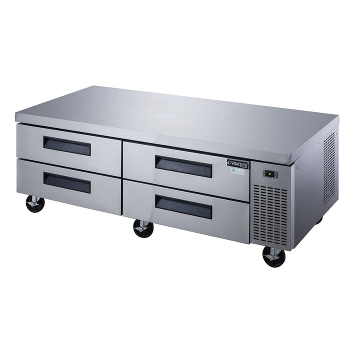 Dukers DCB72-D4 72-Inch Chef Base Refrigerated Equipment Stand